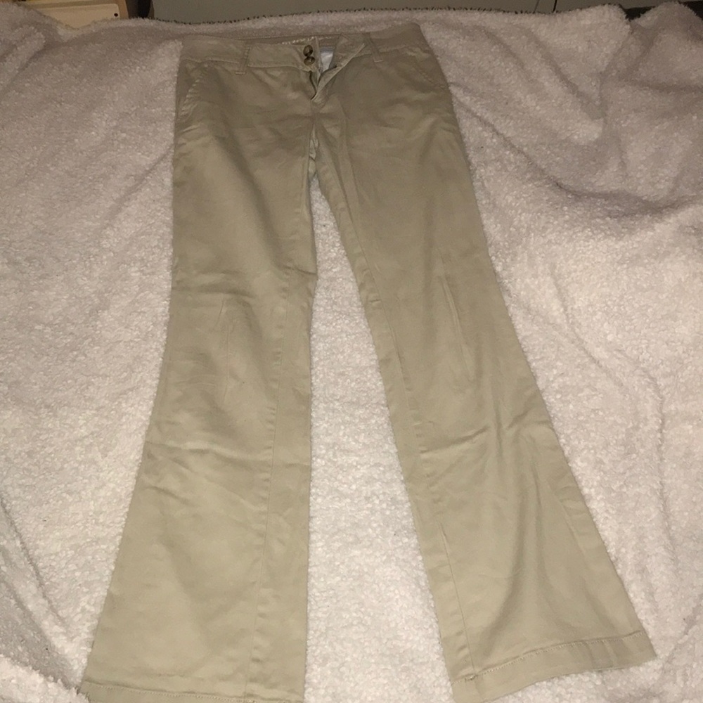Bootcut Khaki Pants